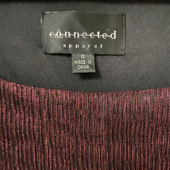 Flapper-Style Evening Dress - Size 12 - Picture 6 of 6